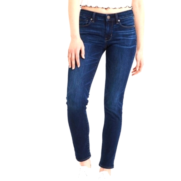 American Eagle Outfitters Denim - American Eagle AEO Stretch Dark Wash Skinny Jeans 2